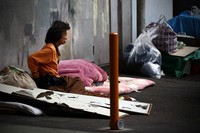 Gelandangan di Jepang