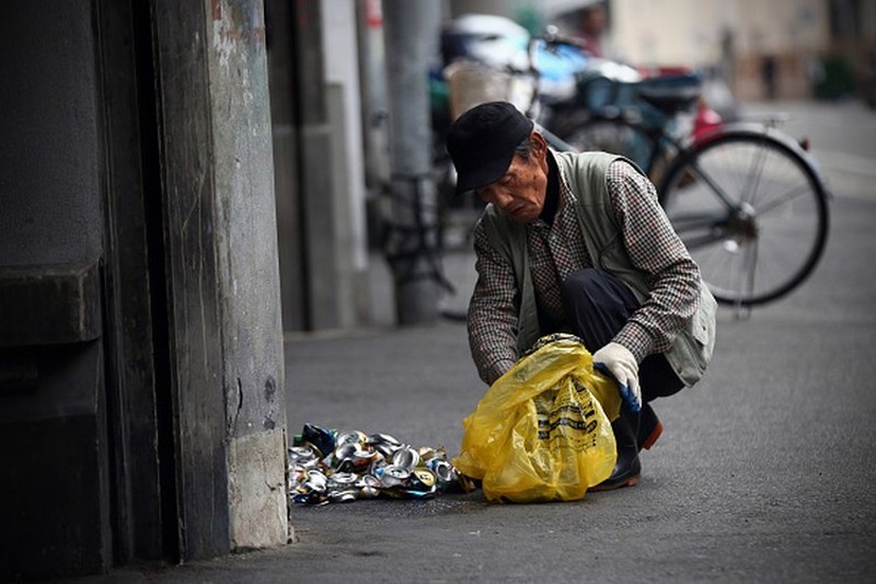 Gelandangan di Jepang