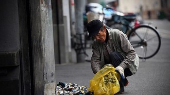 Di tengah ibu kota Tokyo, saat ini tercatat ada 703 gelandangan. Foto: Getty Images