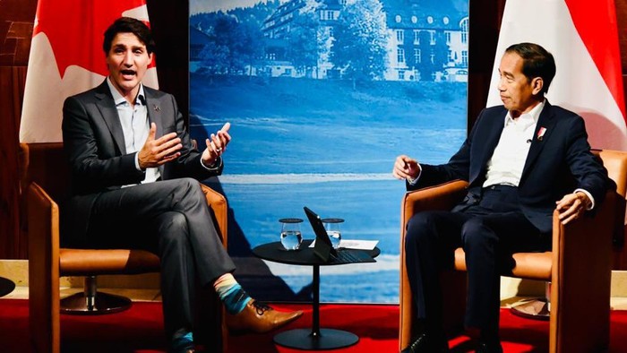 Jokowi bertemu PM Kanada