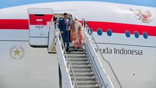 Jokowi Tiba di Polandia