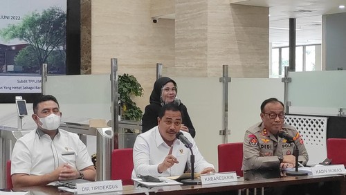 Kabareskrim Polri Komjen Agus Andrianto