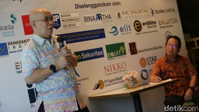 Literasi dan Inklusi Keuangan Masyarakat Terhadap Pasar Modal Media Gathering Literasi dan Inklusi Keuangan 2022 digelar di Jakarta, Selasa (28/6). Dipaparkan tren berinvestasi di pasar modal yang terus meningkat.