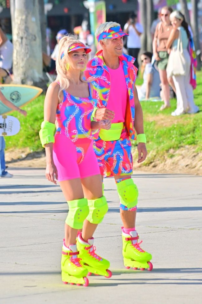 Film Barbie dijadwalkan rilis di bioskop pada 21 Juli 2023. Penayangan film ini sekaligus untuk merayakan 60 tahun usia boneka produksi Mattel tersebut. Foto: Getty Images