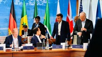 Presiden Joko Widodo (Jokowi) menghadiri Konferensi Tingkat Tinggi (KTT) G7 ke-48 yang digelar di Schloss Elmau, Pegunungan Alpen Bavaria, Jerman.