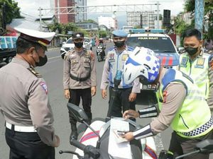10.122 Pengendara Ditindak Selama Operasi Patuh Samrat di Sulut
