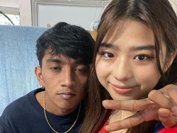 Foto Wanita Jepang Viral Dipacari Pria Indonesia, Kencan di Pasar Senen