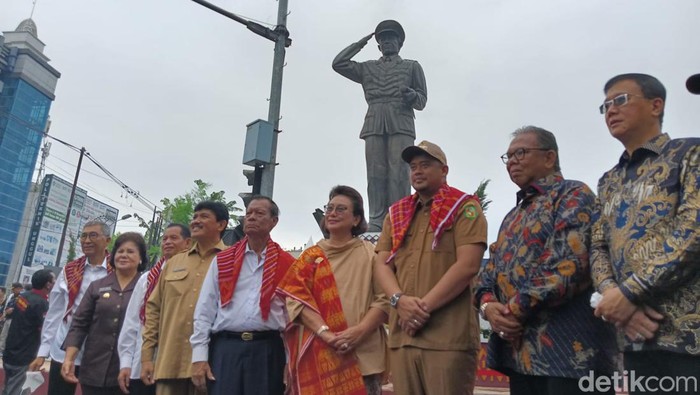 Keluarga Habiskan Rp 2 M Buat Patung Jamin Ginting Di Medan