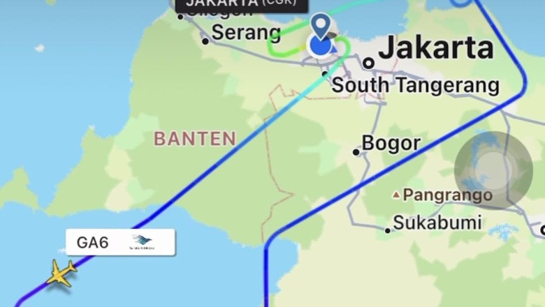 Pesawat Boeing 737 Max 8 milik Garuda Indonesia