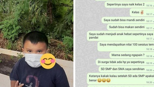 Isi percakapan viral di media sosial.