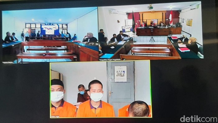 Sidang kasus klithih yang menewaskan anak anggota DPRD Kebumen di Jogja, digelar di Pengadilan Negeri (PN) Kota Jogja, Selasa (28/6/2022).