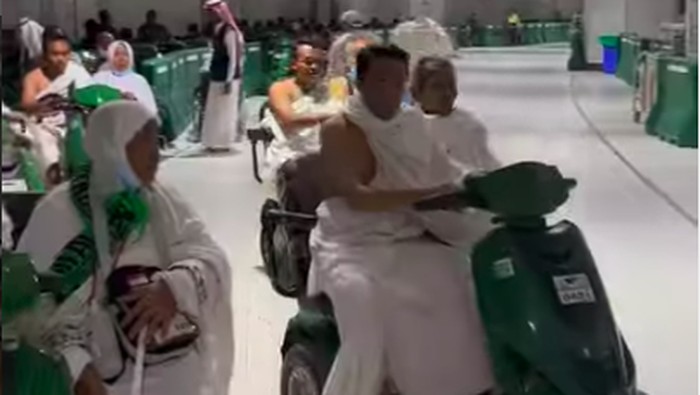 Skuter listrik di Masjidil Haram