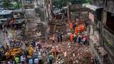 Foto-foto Gedung 4 Lantai di Mumbai Ambruk-Tewaskan 19 Orang