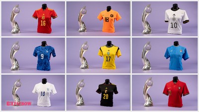 Deretan Jersey Resmi Piala Eropa Wanita 2022