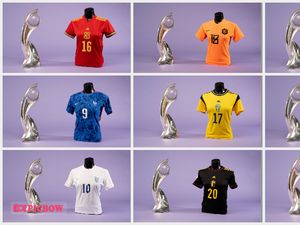 Deretan Jersey Resmi Piala Eropa Wanita 2022