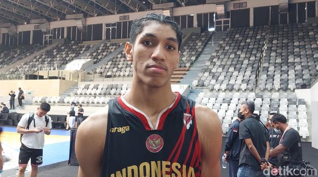 Derrick Michael Xzavierro, pemain timnas basket Indonesia.
