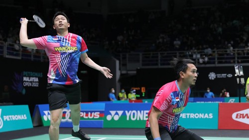 Hendra Setiawan/Mohammad di Malaysia Open 2022