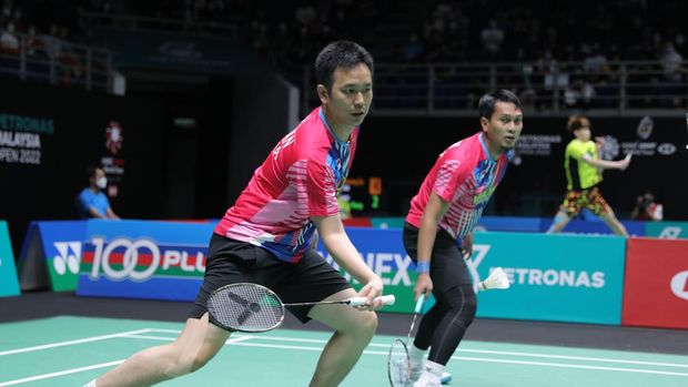 Hendra Setiawan/Mohammad di Malaysia Open 2022