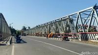 Jembatan Pemali Di Jalur Pantura Brebes Mulai Ditutup Hari Ini