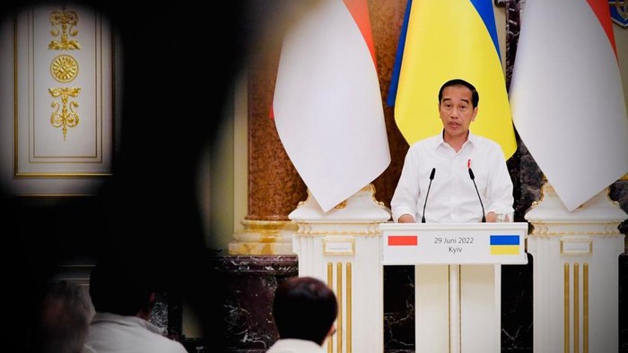 Jokowi bertemu Zelensky
