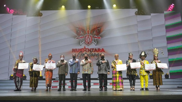 Kapolri Jenderal Listyo Sigit Prabowo di acara Festival Nusantara Gemilang