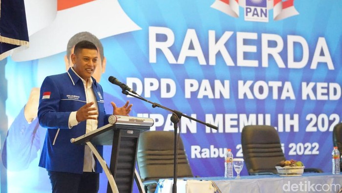 Ketua DPD PAN Kota Kediri Abdullah Abu Bakar
