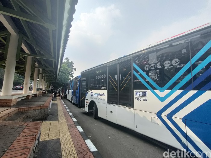 Layanan Transjakarta di Depok (Dwi Rahmawati/detikcom)