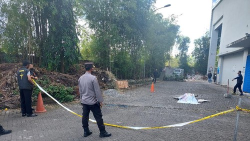 Mahasiswi di Makassar tewas usai lompat dari Lantai 6 Gedung graha Pena (Dok. Istimewa).