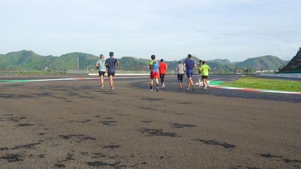 mandalika track walk