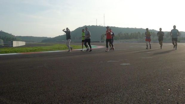 mandalika track walk
