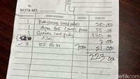 Puas menyantap aneka makanan di warung seafood ini, total tagihan makan di sana sekitar Rp 223.000. Nasi putih dihargai Rp 7.000 per porsi, harga ini lebih murah dibandingkan harga nasi putih sebelumnya di sana mencapai Rp 10.000 per porsi. Foto: Sonia Basoni/detikcom