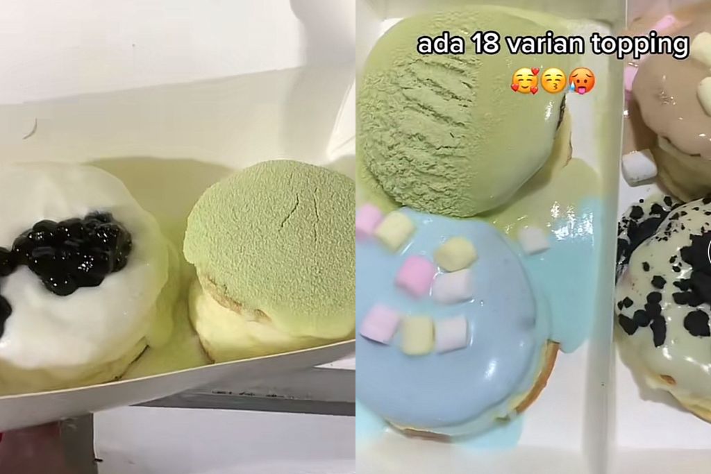 Pancake viral yang super fluffy dan enak