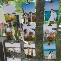 Di acara pernikahan Jang Hansol dan Jeanette, keduanya menampilkan foto-foto prewedding yang juga bertema outdoor.Foto: Instagram @yoana_0914