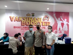 Vaksin Booster Gratis Sembako di Polsek Senen hingga 1 Juli, Tanpa Syarat