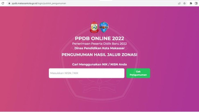 Portal PPDB Makassar.
