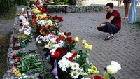 Seperti diketahui, rudal Rusia memicu kebakaran hebat dan menghancurkan sebuah mal di Kremenchuk, Ukraina, pada Senin (27/6/2022).  