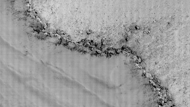 Potret Mars yang Diabadikan Pesawat Luar Angkasa China An image of Mars taken by Chinas Tianwen-1 unmanned probe is seen in this handout image released by China National Space Administration (CNSA) June 29, 2022. CNSA/Handout via REUTERS ATTENTION EDITORS - THIS IMAGE WAS PROVIDED BY A THIRD PARTY. NO RESALES. NO ARCHIVES.