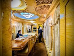 Mengintip Interior Kereta VIP yang Bawa Jokowi ke Ukraina