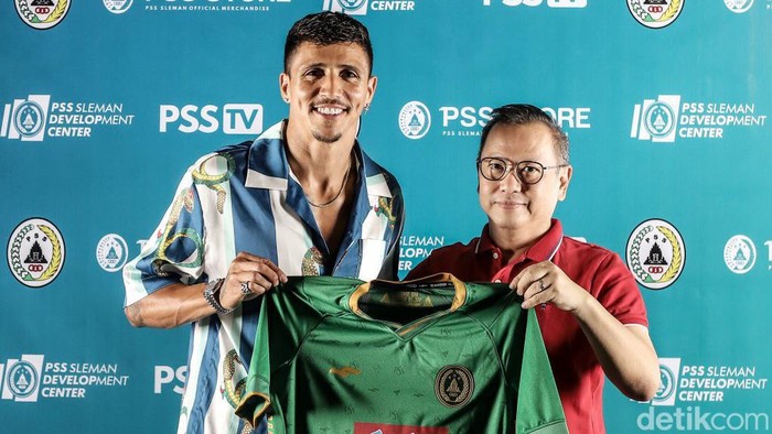 Pemain baru PSS Sleman Mychell Chagas