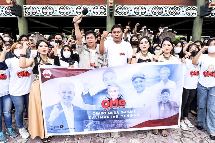 Relawan Ganjar di Kalteng