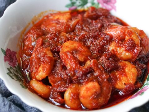 Resep Sambal Udang Tomat