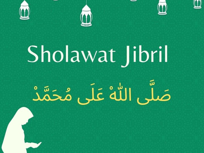 Bacaan sholawat Jibril. Foto: Dok. Canva