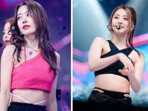 Foto: 8 Idol KPop Ikut Tren Fashion Whale Tail, Gaya Underwear Ngintip