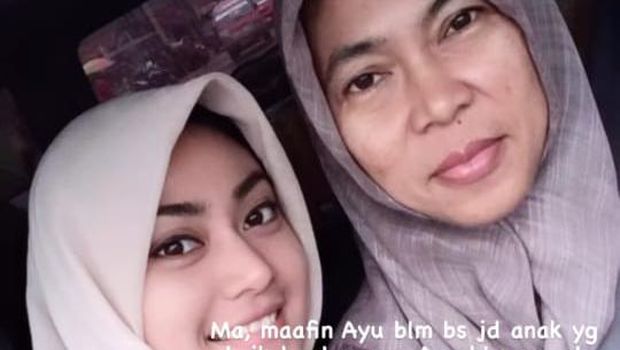 ungkapan pilu Ayu Anjani