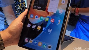 Sayangnya Vivo Pad belum akan dirilis di Indonesia. Foto: Adi Fida Rahman/detikinet