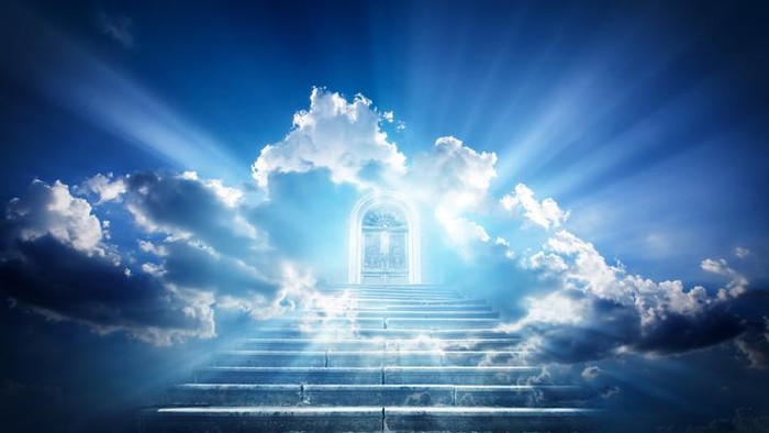 The ladder that goes into the sky