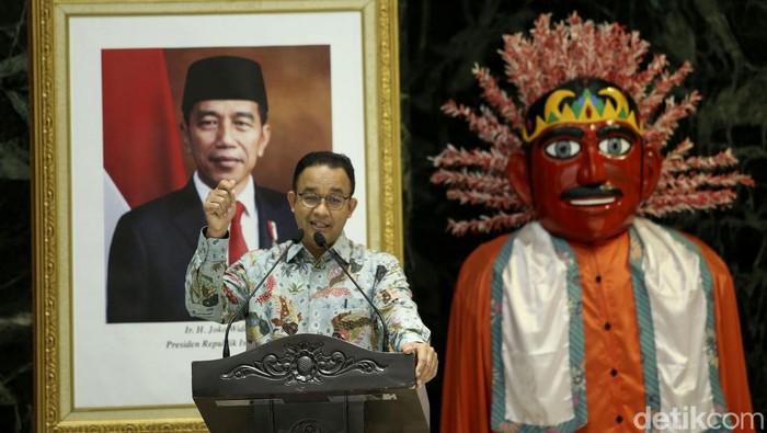 Gubernur DKI Jakarta Anies Baswedan kukuhkan panitia Bulan Dana PMI Provinsi DKI Jakarta 2022. Diketahui, kegiatan Bulan Dana PMI ini digelar setiap tahun.