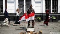 Saat libur sekolah, Kota Tua menjadi destinasi alternatif bagi warga Jakarta dan sekitarnya.