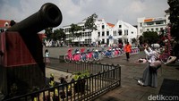 Kepala UPK Kota Tua Dedy Tarmizi mengatakan, ada peningkatan dalam jumlah pengunjung di kawasan wisata tersebut memasuki masa liburan sekolah pekan ini.