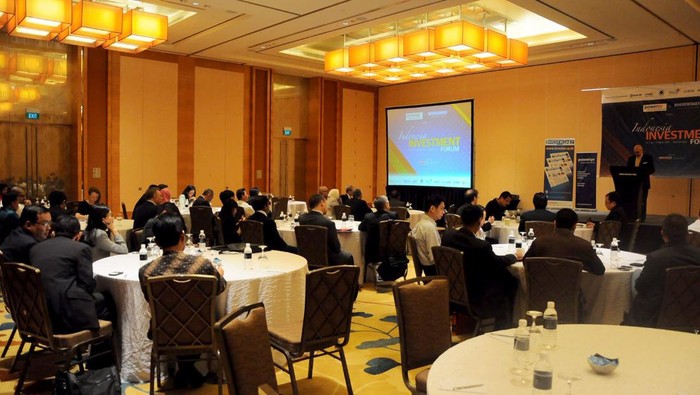 Indonesia memiliki peluang investasi yang sangat besar. Indonesia Investment Forum By Sector Series digelar secara rutin di Singapura, Hongkong, New York dan banyak pusat investasi global lainnya di dunia.